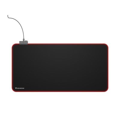20. GENESIS Boron 500 XXL RGB Gaming Mousepad Black