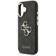 6. Guess 4G Big 4G Classic Logo Case for iPhone 17 - Black and Gold