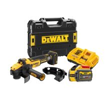 DEWALT ANGLE GRINDER 125mm 18V DCG409VSX1T 1x9.0Ah VARIABLE SPEED TSTAK