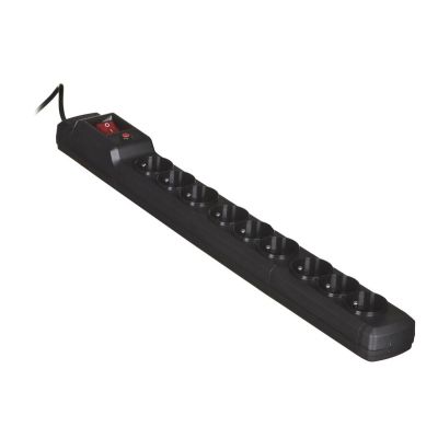 3. Activejet ACJ Combo 9gn 1.5m surge protector strip (9 x UTE; 10 A; 1.5m; black)