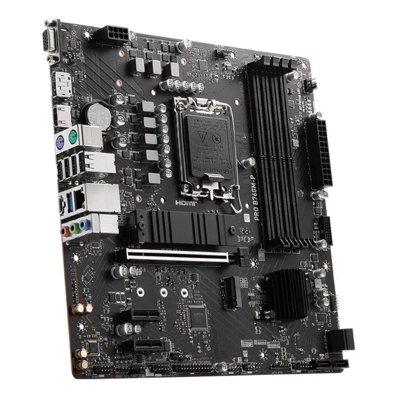 4. MSI PRO B760M-P motherboard