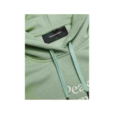 4. PEAK PERFORMANCE W Original Hood Women's Sweatshirt, Green