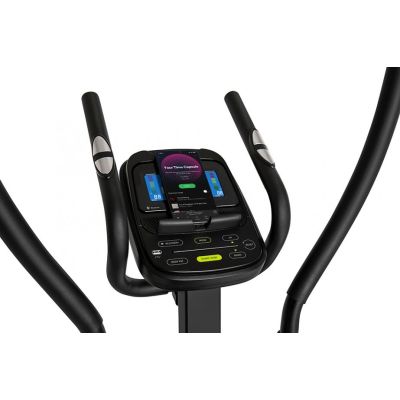12. ZIPRO Heat Electromagnetic Elliptical Trainer Black