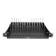 6. 19" 4.5U 340mm pull-out shelf for tablets, laptops, smartphones, RAL 9005