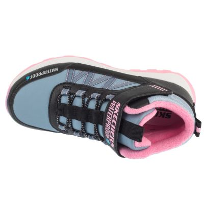 3. Skechers Storm Blazer – Arctic Mass 303493L-BKLP Black Size 28