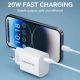 9. Wozinsky WGWCCW 20W USB-C Wall Charger - White