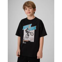 Boy's cotton T-shirt 4F 4FJRSS26TTSHM4169-020S