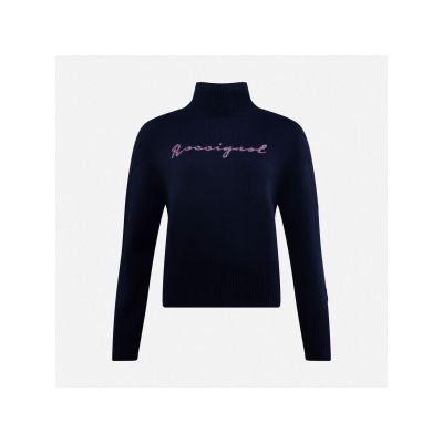 6. ROSSIGNOL W SIGNATURE SWEATER navy blue women's sweater