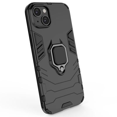 5. Ring Armor case for iPhone 14 Pro Max armored cover magnetic holder ring black