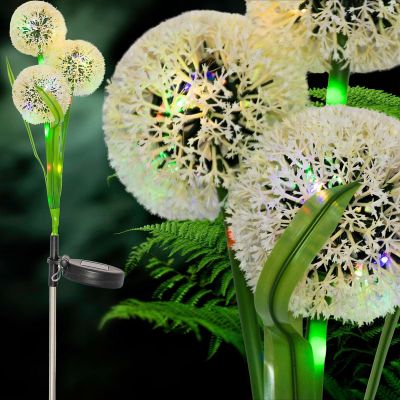 8. SOLAR LAMP DANDELION 48 LED 78CM