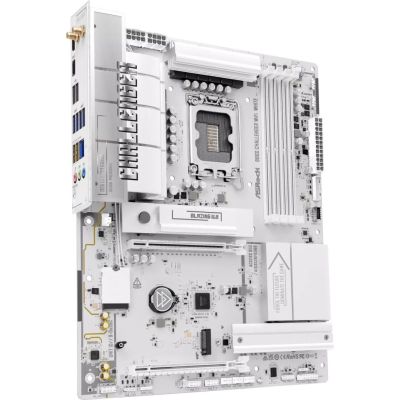 11. Asrock B860 Challenger WiFi White Intel B860 LGA 1851 (Socket V1) ATX