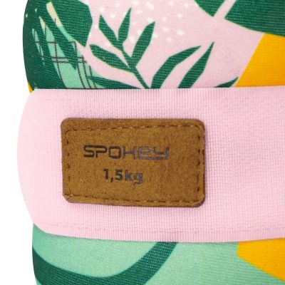 16. Spokey HOME JUNGLE ankle and wrist weights 2x 1.5 kg