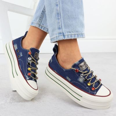 2. Goe denim sneakers W RR2N4103 INT2100