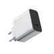 3. Cuktech 65W GaN 2xUSB-C 1xUSB-A Wall Charger - Gray