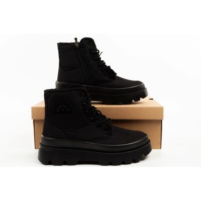 9. Progress women’s winter snow boots, insulated lug boots with zip fastening