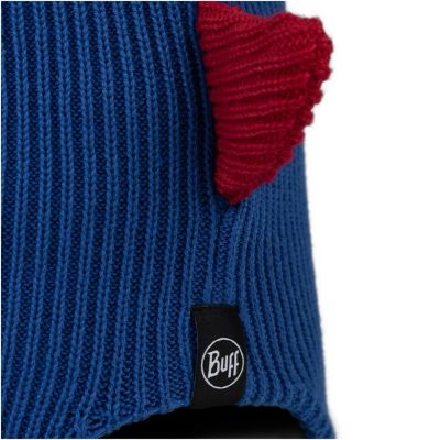 Children’s Hat BUFF KNITTED BEANIE FUN DRAGON COBALT – One Size