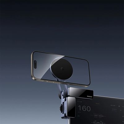 14. Baseus MaxView Magnetic Car Display Mount Holder - Gray