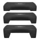 3. Rebel Active Step for Aerobics and Fitness, 3 Steps, 68 cm, Black RBA-3227-BK
