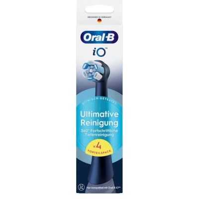 3. Oral-B iO Ultimate Reinigung 4 pcs. Black