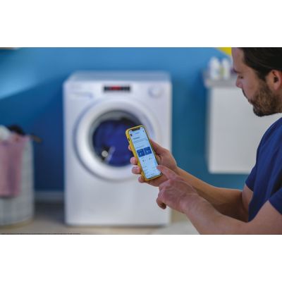 35. Candy Smart Pro Inverter CO 474TWM6/1-S Washing Machine Front Load 7 kg 1400 RPM White