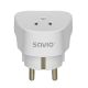SAVIO TRAVEL ADAPTER, US SOCKET – EU PLUG AP-01