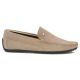 2. Men's leather moccasins in beige, Filippo MP923