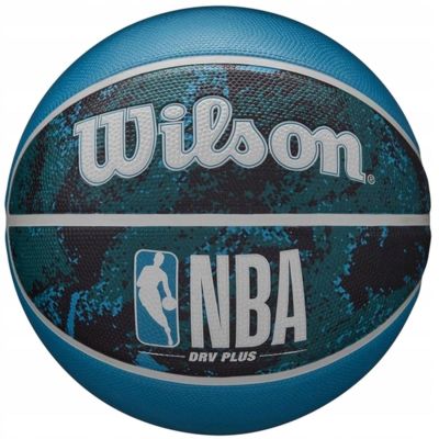 9. WILSON NBA DRV PLUS VIBE BASKETBALL WZ3012602XB7 R.7 black blue