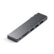 2. Satechi Type-C Pro Hub Slim Space Gray - Slim Case