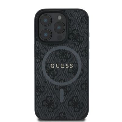 3. Guess 4G Ring Classic Logo MagSafe case for iPhone 16 Pro - black