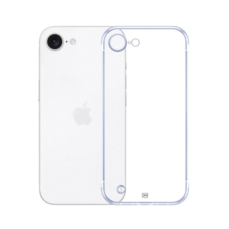 11. 3mk Just20g Clear Case for Apple iPhone 16E - transparent