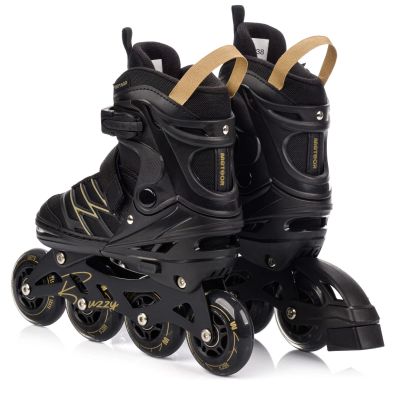 23. Meteor L 38-43 Buzzy Roller Skates Black/Gold