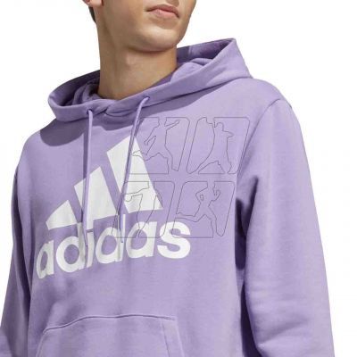 4. adidas Essentials French Terry Big Logo Hoodie M IC9368