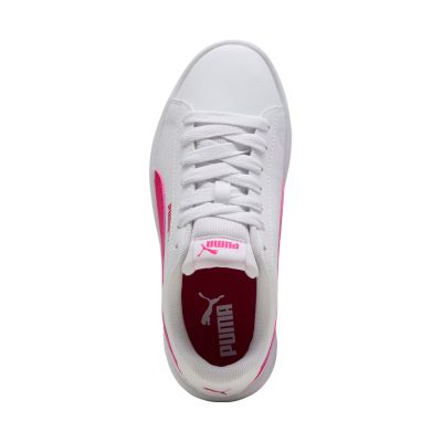 4. Puma Rickie Classic children's shoes white and pink 394252 24