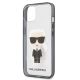 6. Karl Lagerfeld Iconik Karl Case for iPhone 13 mini - Transparent