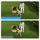 5. Baseus Security N1 2K Outdoor Camera – White