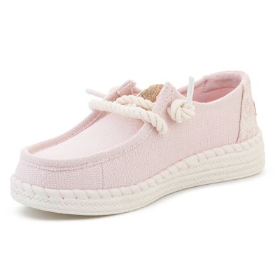 3. HEYDUDE WENDY ESPADRILLE HIBISCUS PALE LILAC/MULTI 45237-7CL