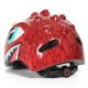 4. Wozinsky Children's Bicycle Helmet, Dragon Pattern, Lightweight, S - Red