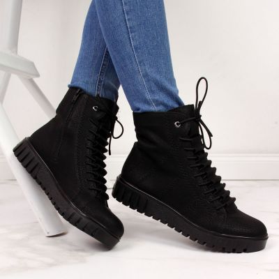 25. Rieker W R279B insulated ankle boots, black