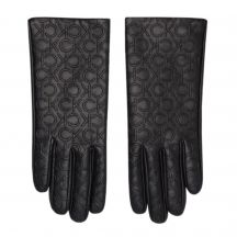 Calvin Klein Re-lock Debossed Leather Gloves W K60K609975