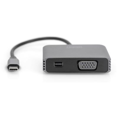 4. USB Type C to miniDisplayPort/VGA 4K 30Hz UHD Graphics Adapter Cable 0.2m