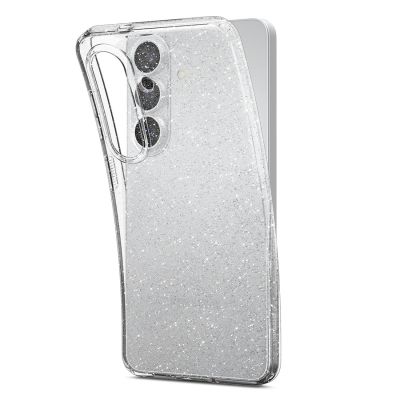 6. Spigen Liquid Crystal Glitter Case for Samsung Galaxy S26 - Glitter and Clear