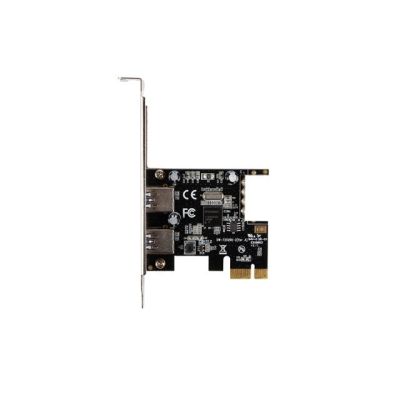 LANBERG PCI-E X1 CARD -> 2X USB-A 3.1 GEN1 FOLLOW LOW PROFILE PCE-US3-002