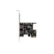 LANBERG PCI-E X1 CARD -> 2X USB-A 3.1 GEN1 FOLLOW LOW PROFILE PCE-US3-002
