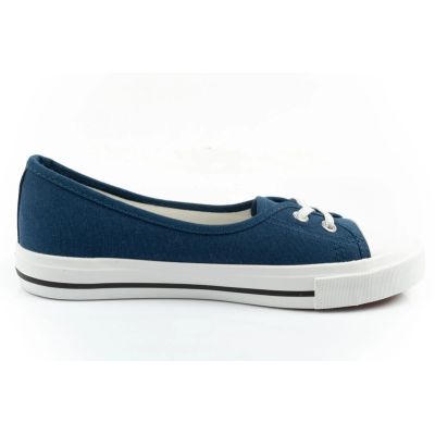 4. Lee Cooper shoes women's sneakers sporty blue slip-on ballet flats