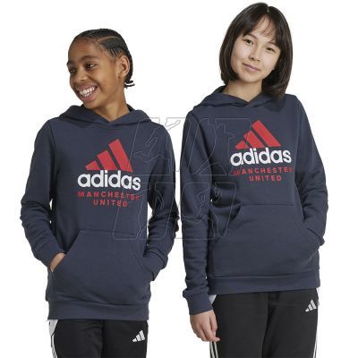 2. Adidas Manchester United Kids Jr IT4199 sweatshirt