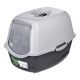 DIAMENTIQ BAYA litter box light gray/dark gray - cat litter box