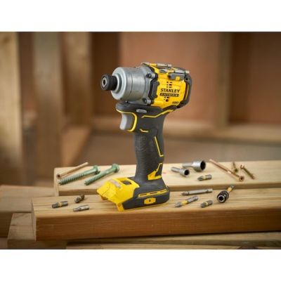12. Stanley FATMAX SFMCF830B-XJ Powered Screwdriver/Impact Driver 3200 RPM Black, Yellow