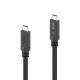 2. PureLink PI6600-030 USB Cable USB4 Gen 2x2 3m USB C 20 Gbit/s 100W Black