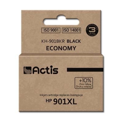 Actis KH-901BKR Ink (replaces HP 901XL CC654AE; Standard; 20 ml; black)