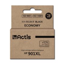 Actis KH-901BKR Ink (replaces HP 901XL CC654AE; Standard; 20 ml; black)